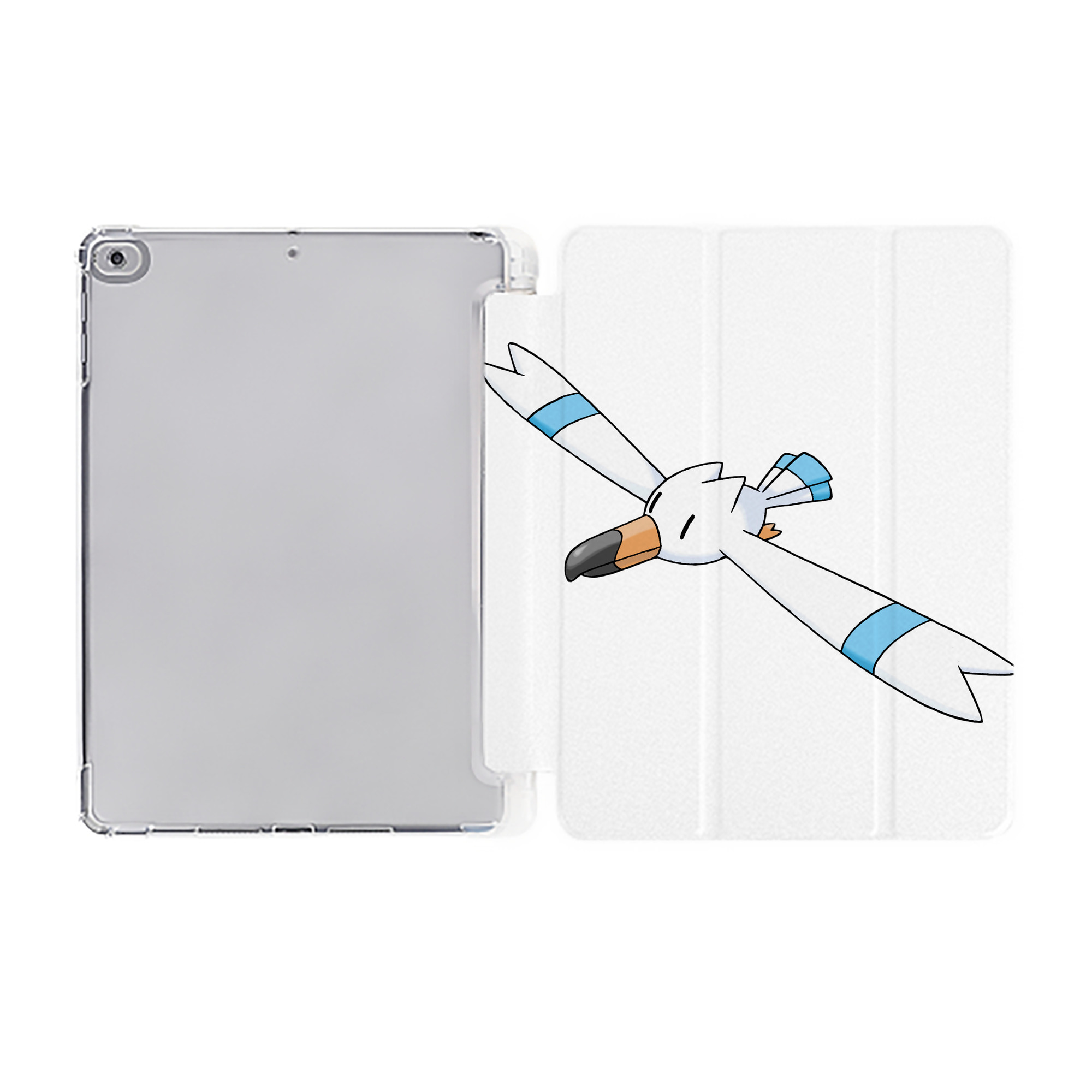 （画像用） ポケットモンスター Pokémon IPad ケース ペン収納付き 三つ折りスタンド PUレザー×シリコン 対応機種9.5/10.5/10.9インチ